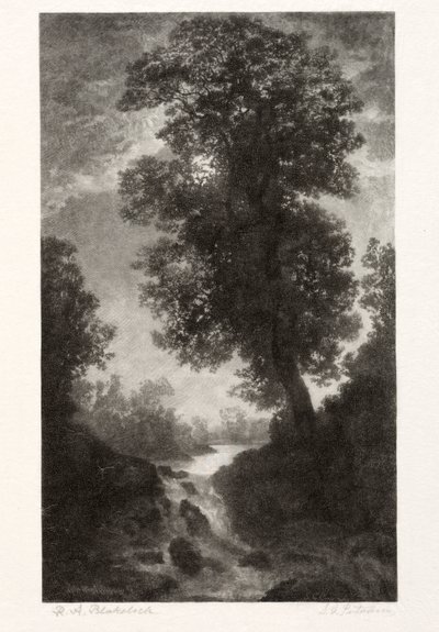 A Waterfall by Moonlight by Stephen Greeley Putnam