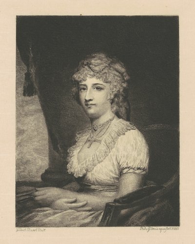 Mrs. Phillip Nicklin (Julianna Chew) by Stephen James Ferris, after Gilbert Stuart