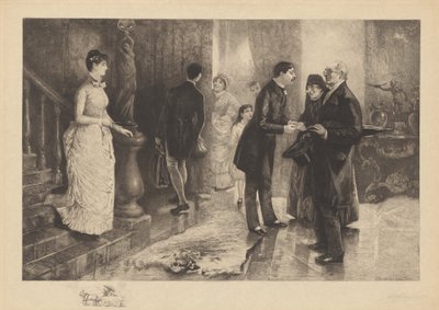 The Visit to the City by Stephen James Ferris after William Thomas Smedley
