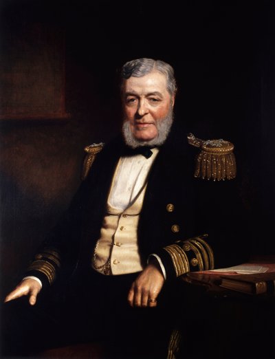 Admiral John Lort Stokes (1812-1885), c.1879 by Stephen Pearce