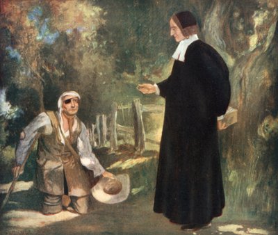 Bishop Ken and a Beggar by Stephen Reid