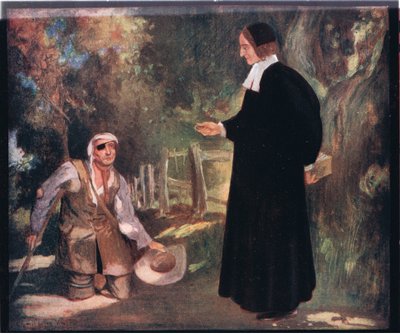 Bishop Ken and the beggar by Stephen Reid