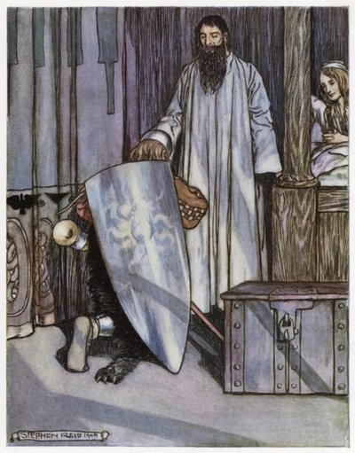 Illustration for Siegfried the Dragon-Slayer by Stephen Reid