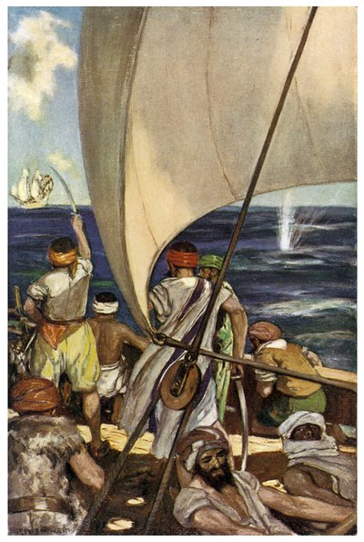 Representation of Barbaresque Pirates in the Mediterranean Sea by Stephen Reid