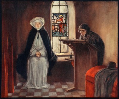 Saint Catherine of Sienna, illustration from 