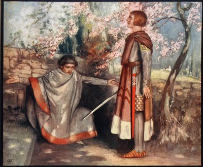 Saint Giovanni Gualberto and the Murderer, illustration from 