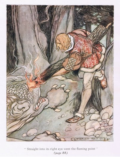Straight into Its Right Eye Went the Flaming Point by Stephen Reid