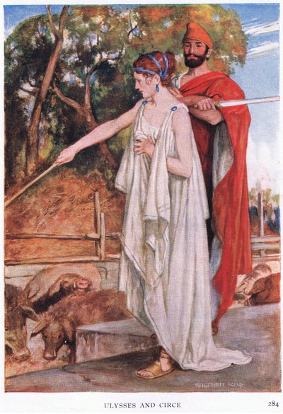 Ulysses and Circe by Stephen Reid