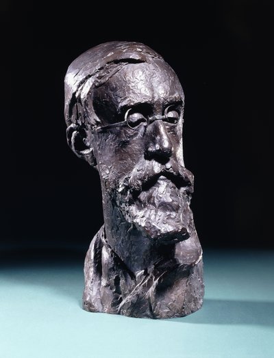 Portrait of Lytton Strachey by Stephen Tomlin