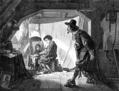Young Rubens Surprised by His Master, Van Noort by Steven Arad Allen