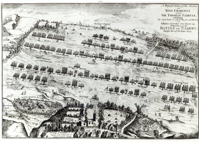 Preparation for the Battle of Naseby, published in 