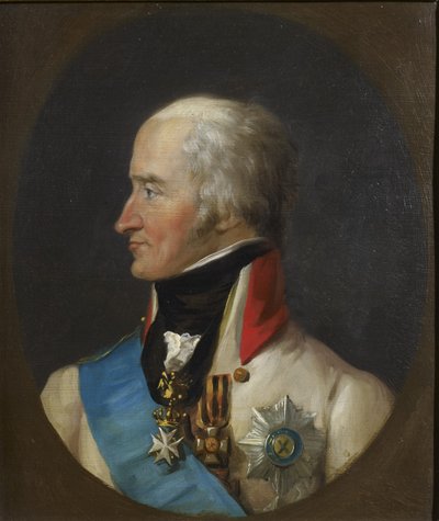 Portrait of Count Levin Leonty August Theophil von Bennigsen, c. 1810 by Stroely