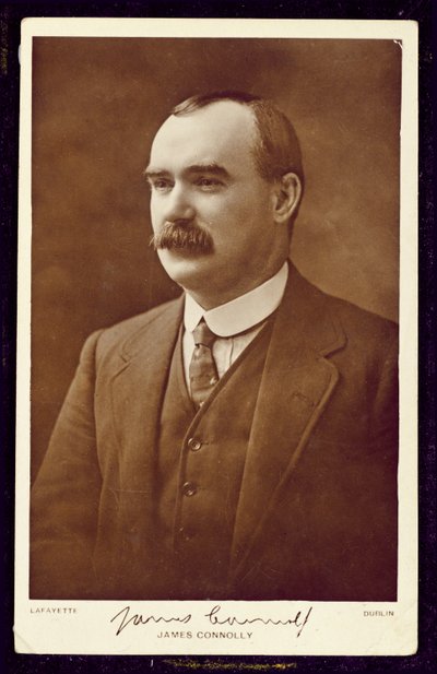 James Connolly (1868-1916) photographed by Lafayette, Dublin, c.1910 by Studio Lafayette
