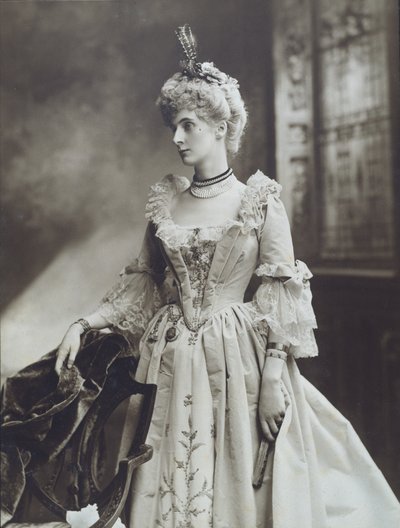 Lady Evelyn Cavendish, Later Duchess of Devonshire, as a Lady at the Court of the Empress Maria Theresa, The Duchess of Devonshire