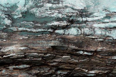 Teal Stone Layers by Studio Meikle