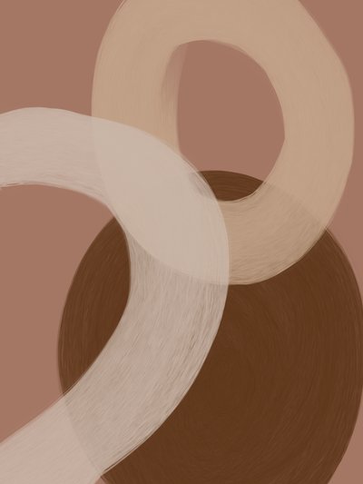 Neutral Abstract Flow by Studio Palette
