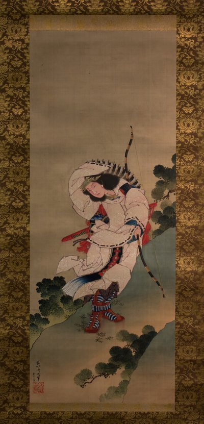 The Legendary Empress Jingu by Studio of Katsushika Hokusai