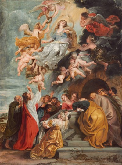 The Assumption of the Virgin, probably mid 1620s by Studio of Peter Paul Rubens
