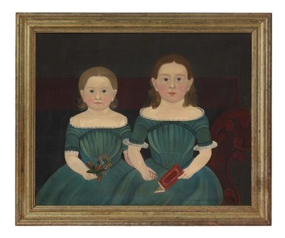 Mary and Elizabeth Hathaway by Sturtevant J. Hamblin