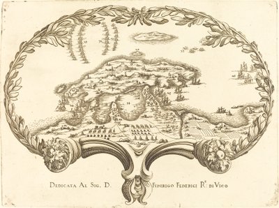 Fan by Style of Jacques Callot