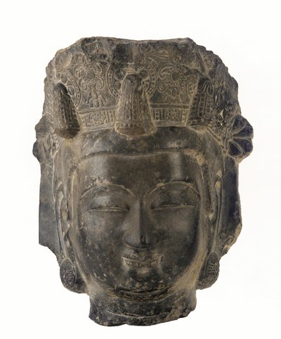 Head of a bodhisattva by Sui Dynasty Chinese School
