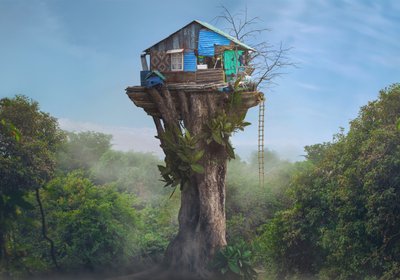 Misty Jungle Treehouse by Sulaiman Almawash