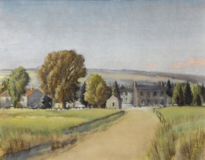 Road to the Village by Sunderland Rollinson