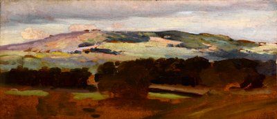 Landscape with Oaks by Sunderland Rollison