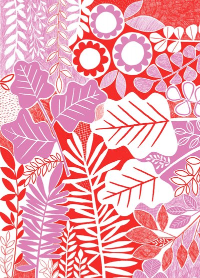 Vibrant Botanical Garden by Susan Black