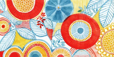 Vibrant Floral Patterns by Susan Black