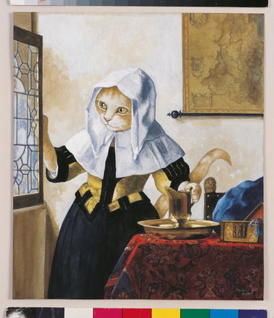 Illustration from Cats Galore! A Compendium of Cultured Cats by Susan Herbert
