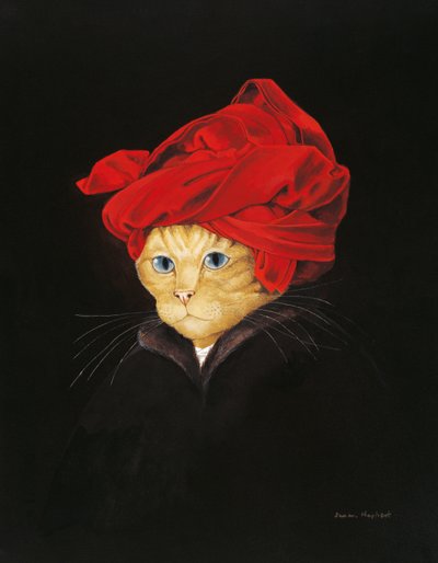 Illustration from Cats Galore! A Compendium of Cultured Cats by Susan Herbert
