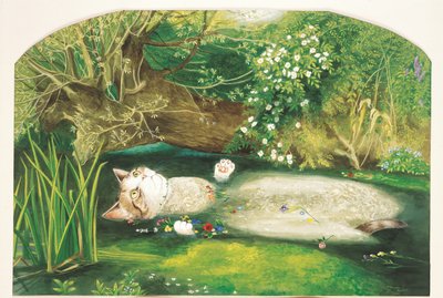 Illustration from Cats Galore! A Compendium of Cultured Cats by Susan Herbert
