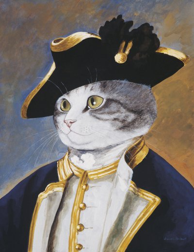 Illustration from Cats Galore! A Compendium of Cultured Cats by Susan Herbert