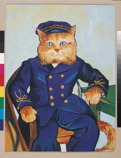 Illustration from Cats Galore! A Compendium of Cultured Cats by Susan Herbert