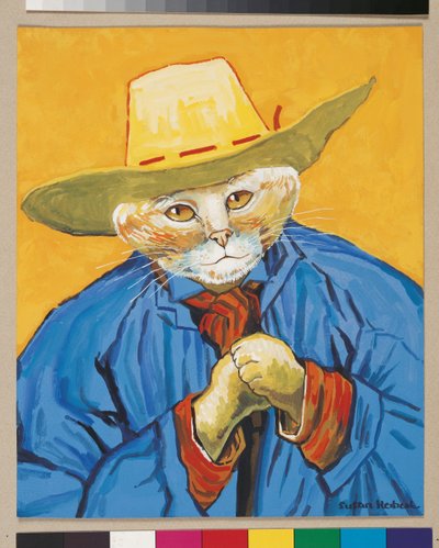 Illustration from Cats Galore! A Compendium of Cultured Cats by Susan Herbert
