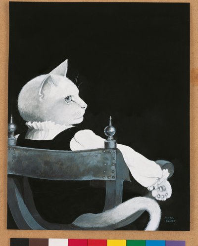 Illustration from Cats Galore! A Compendium of Cultured Cats by Susan Herbert