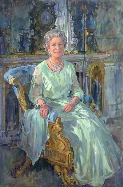 Her Majesty the Queen, 1996 by Susan Ryder