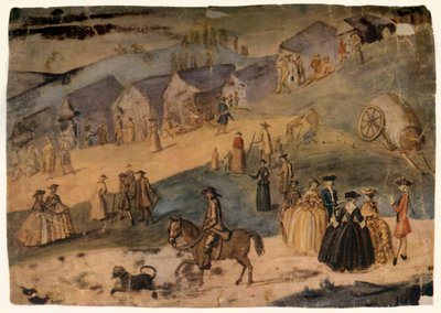 A Country Scene by Susanna Duncombe