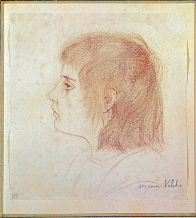 Portrait of the painter Maurice Utrillo as a child by Suzanne Valadon