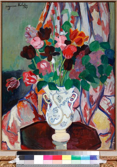 Vase with Tulips by Suzanne Valadon