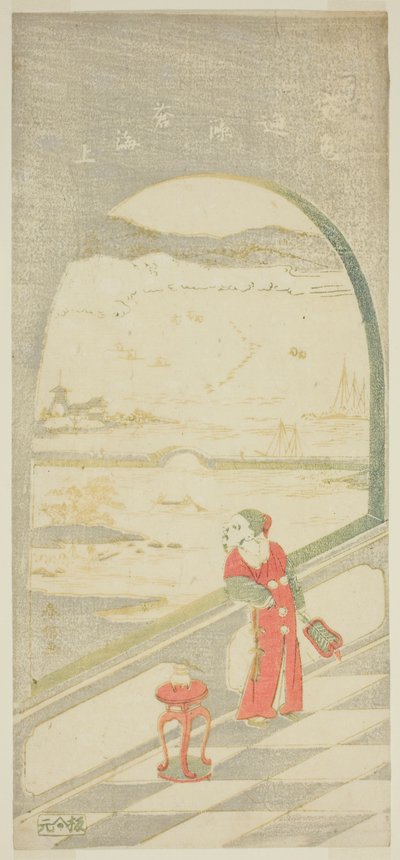 Chinese Poet by Suzuki Harunobu