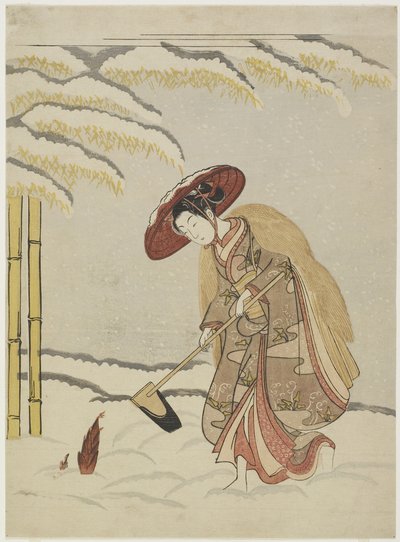 Mitate of Meng Zong, One of the Twenty-four Paragons of Filial Piety by Suzuki Harunobu