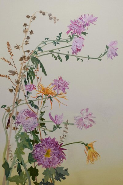 Chrysanthemums, 2022 by Suzy Fasht