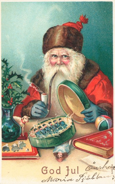 Swedish Christmas Card by Swedish School