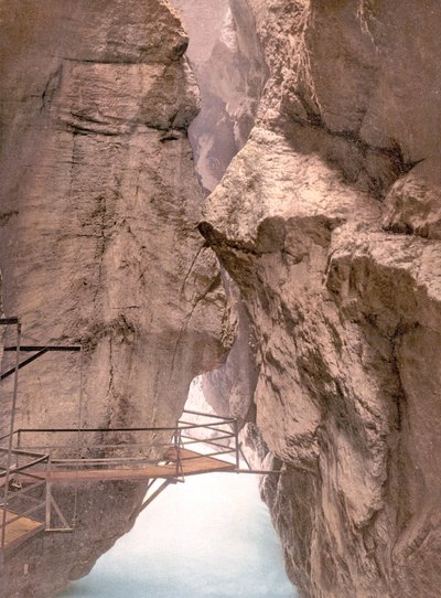 Aare Gorge, near Meiringen, Switzerland by Swiss Photographer