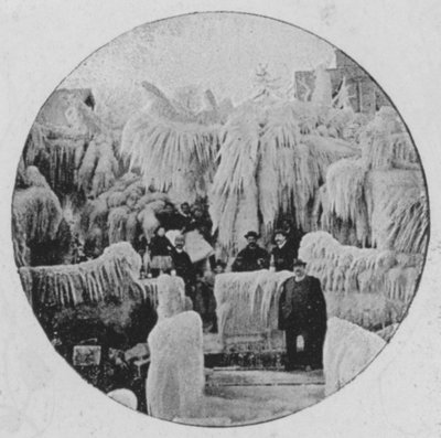 Effect of Bise in Geneva, Winter 1896 by Swiss Photographer