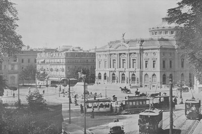 Geneva, Place Neuve and the Theatre by Swiss Photographer