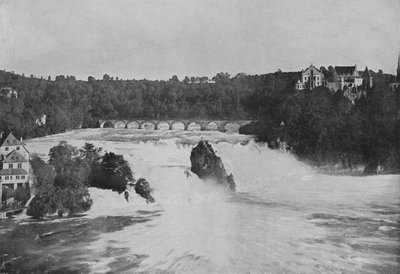 The Fall of the Rhine near Schaffhausen by Swiss Photographer