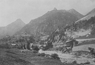 The Gotthard Line near Wassen by Swiss Photographer